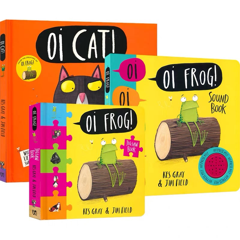 Oi frog Oi cat Set 2 books