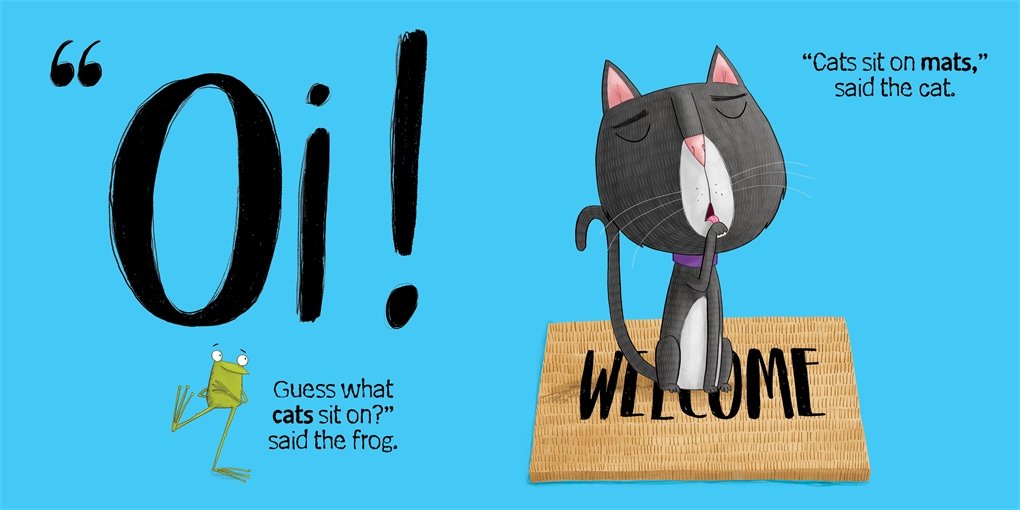 Oi frog Oi cat Set 2 books