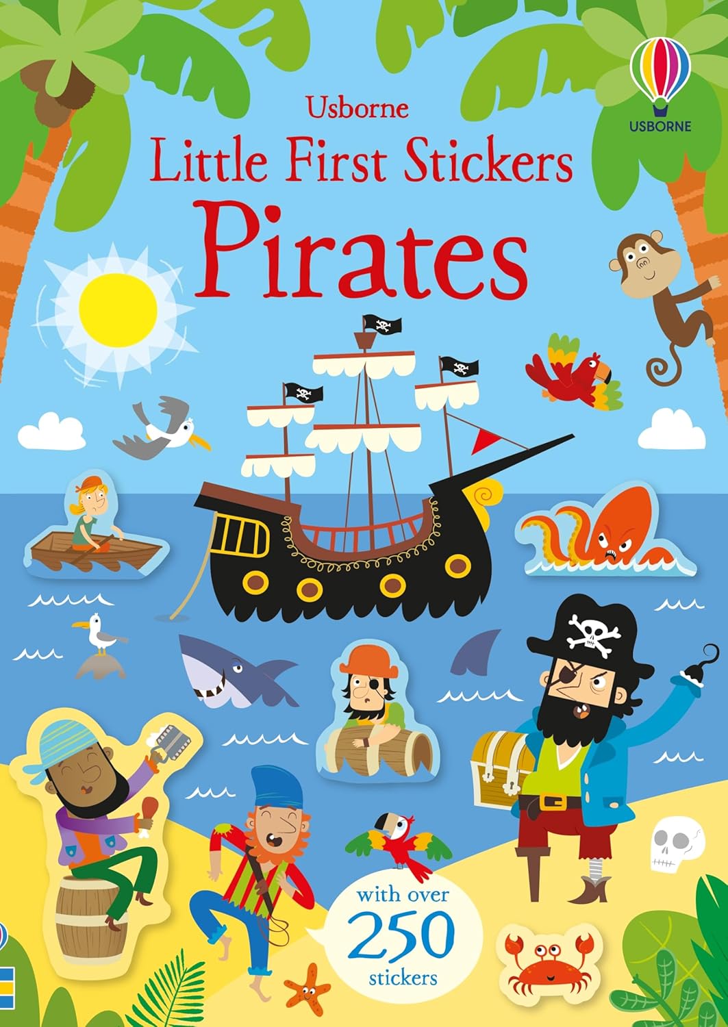 Usborne Little First Stickers Book - Pirates