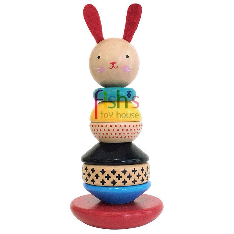 Wooden Blocks - Rabbit Set