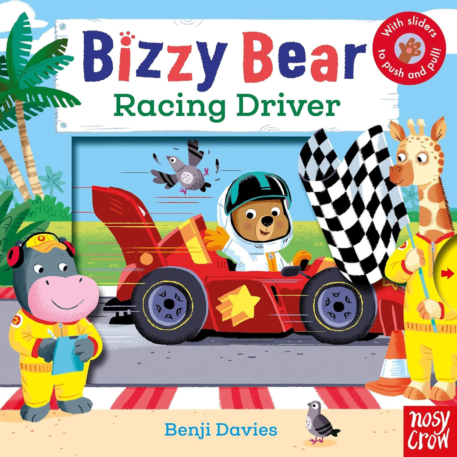 Bizzy Bear board book SET of 4 books [pull and push] 4