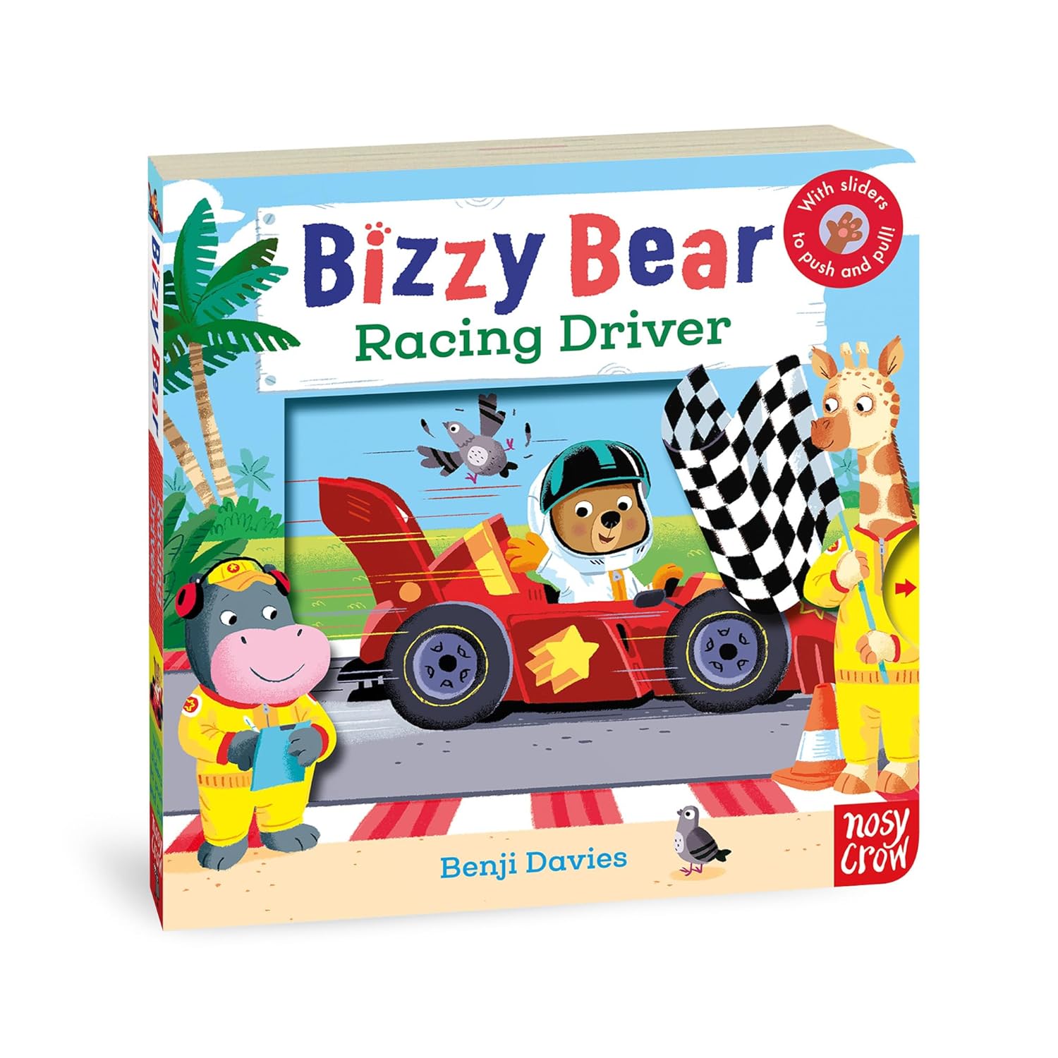 Bizzy Bear board book SET of 4 books [pull and push] 4