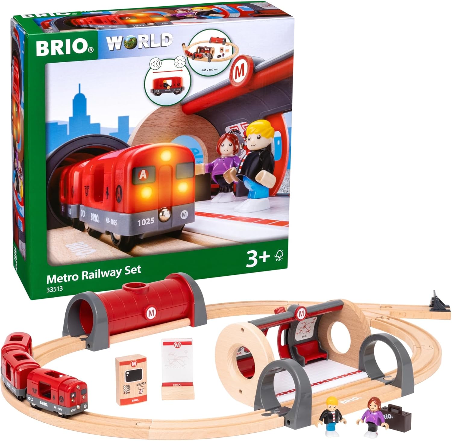Metro Railway Set from BRIO World