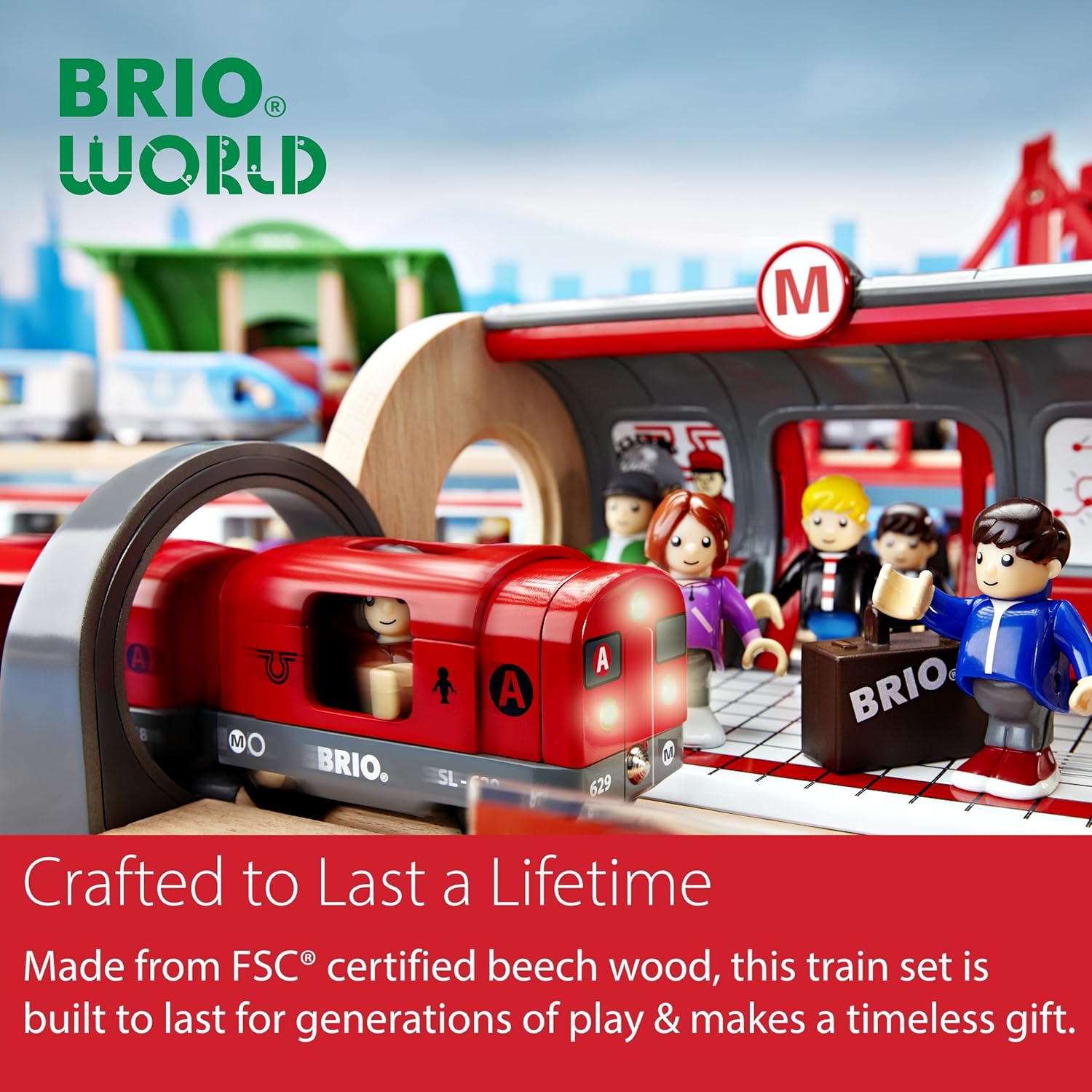Metro Railway Set from BRIO World