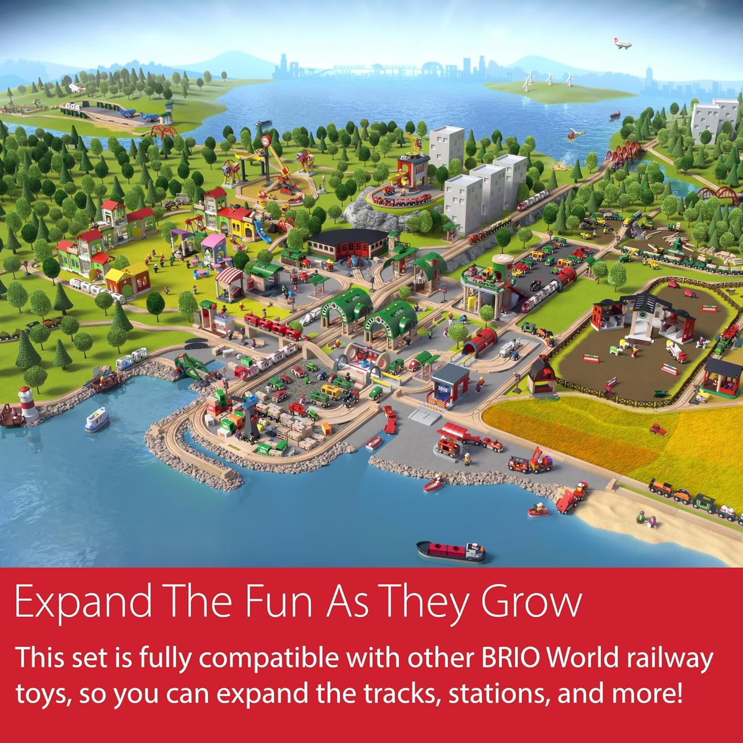 Metro Railway Set from BRIO World