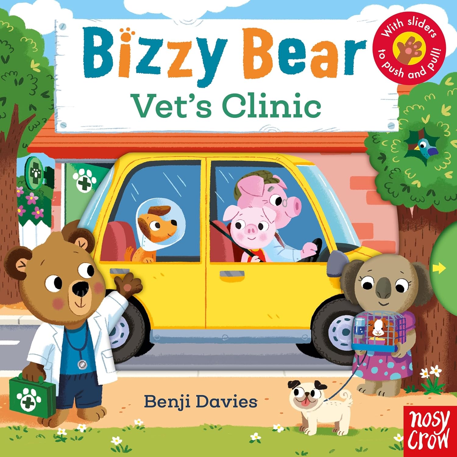 Bizzy Bear board book SET of 4 books [pull and push] 5