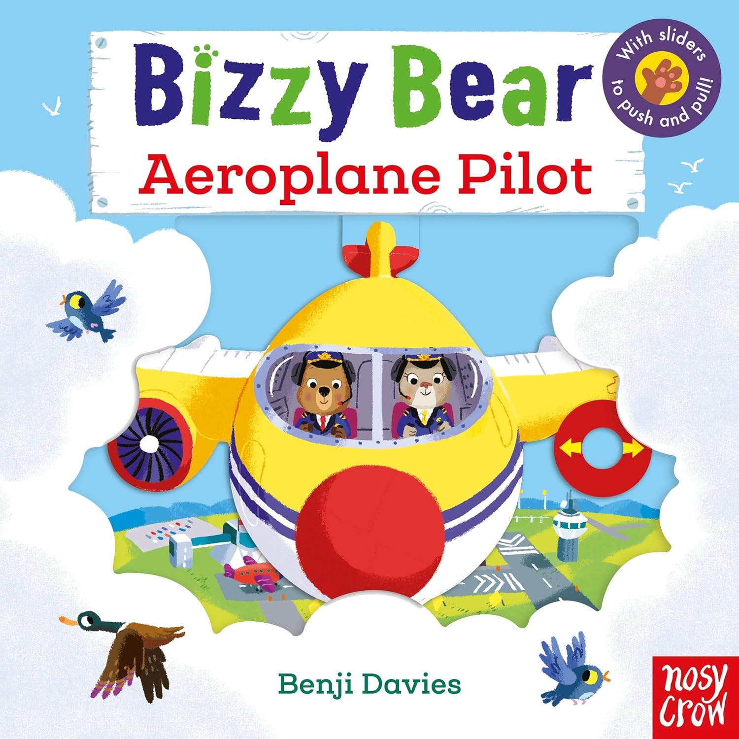 Bizzy Bear board book SET of 4 books [pull and push] 5