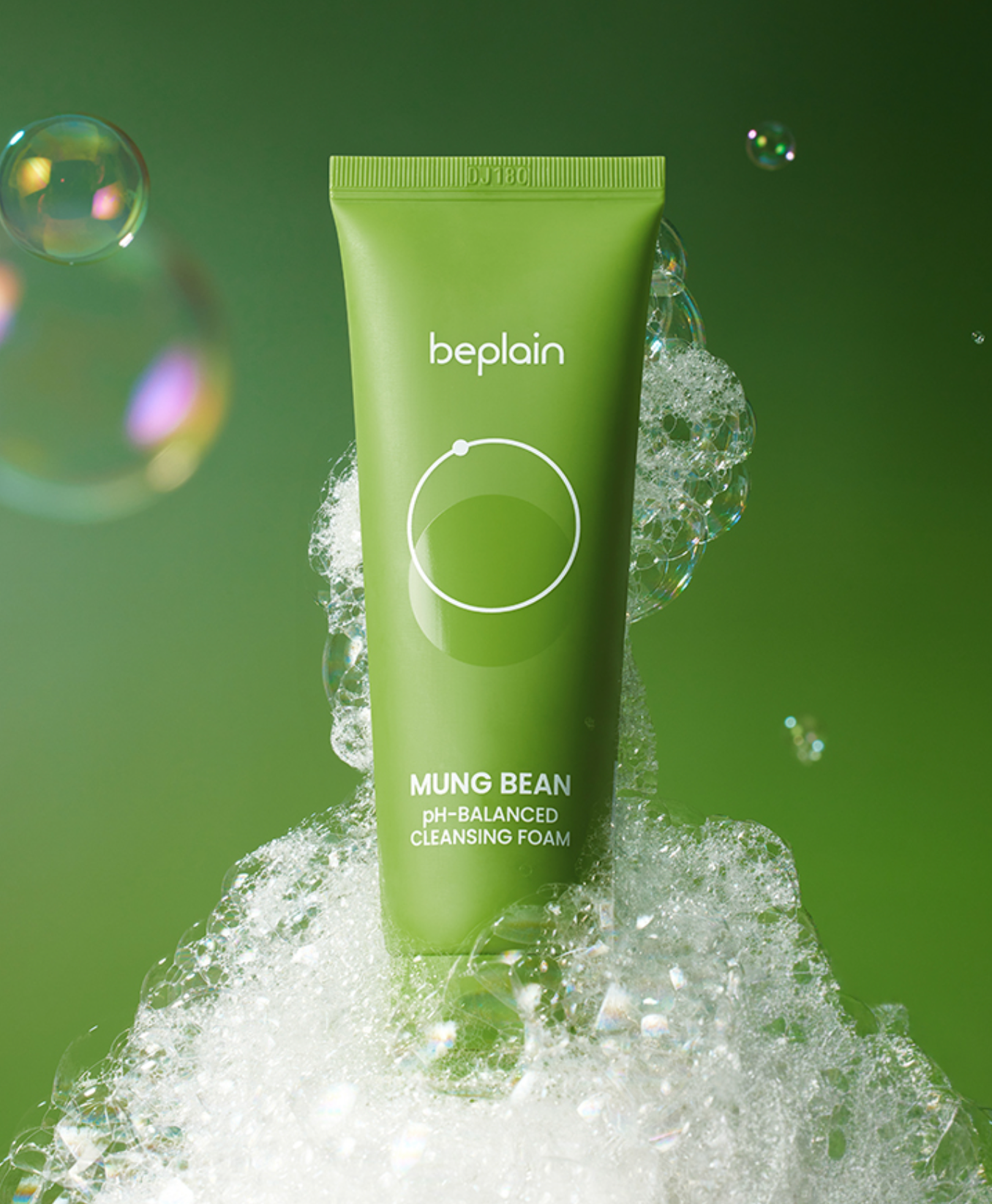 beplain - mung bean  foam cleansing