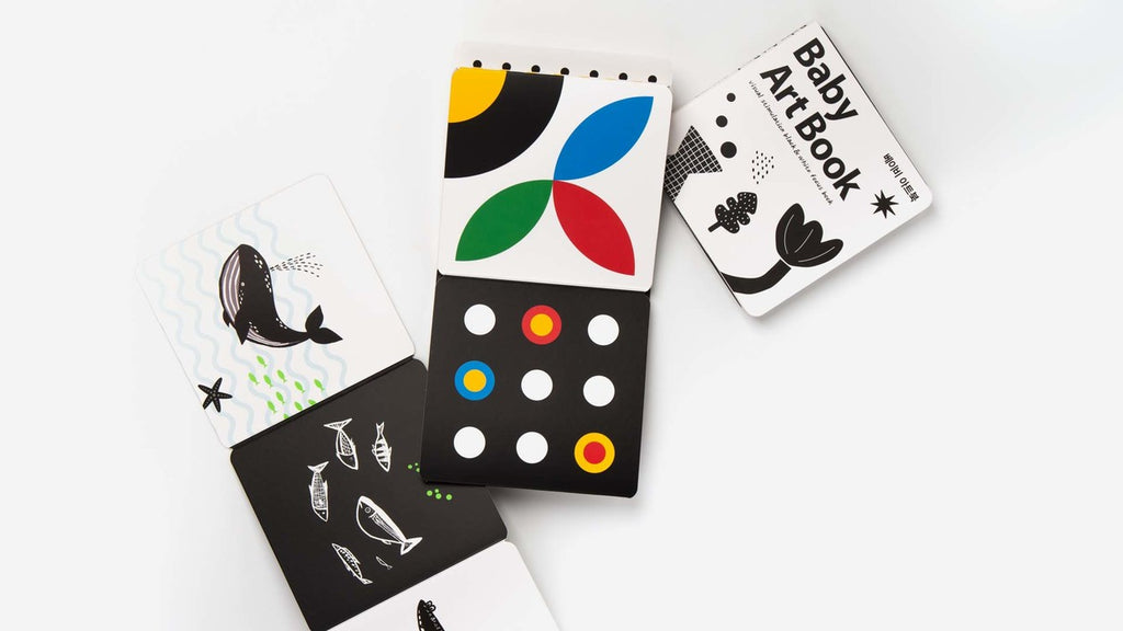 Baby art book from korea