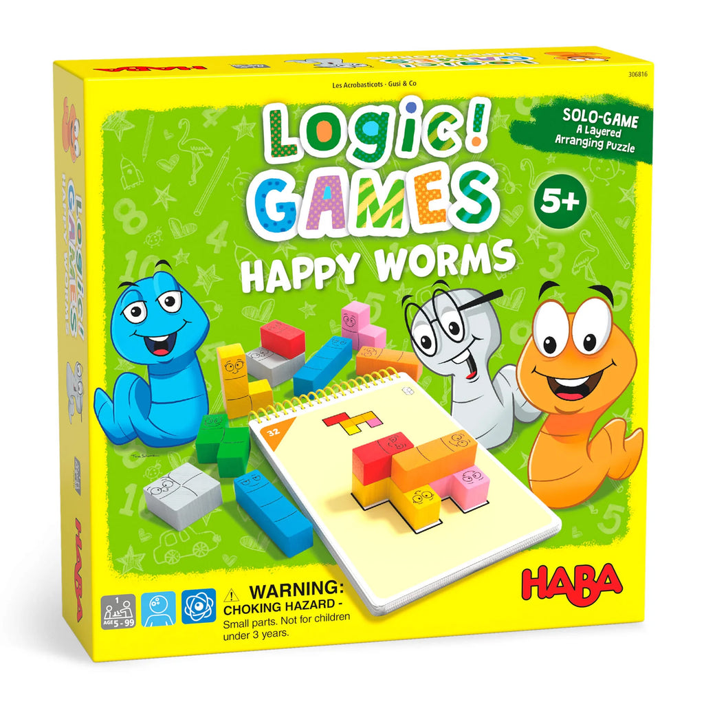 HABA STEM toy - Logic! GAMES: Happy Worms