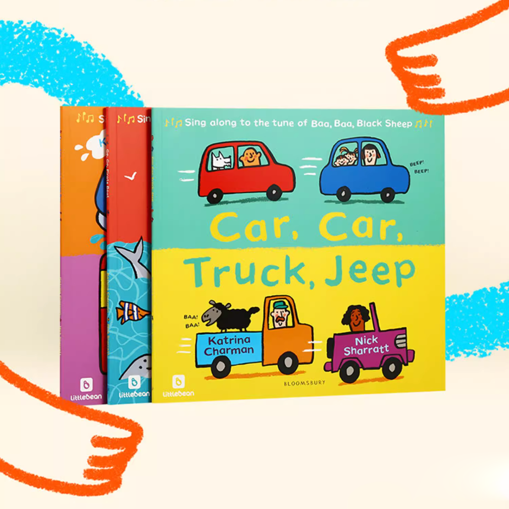 Nick Sharratt  Car Car Truck Jeep SET [3books]