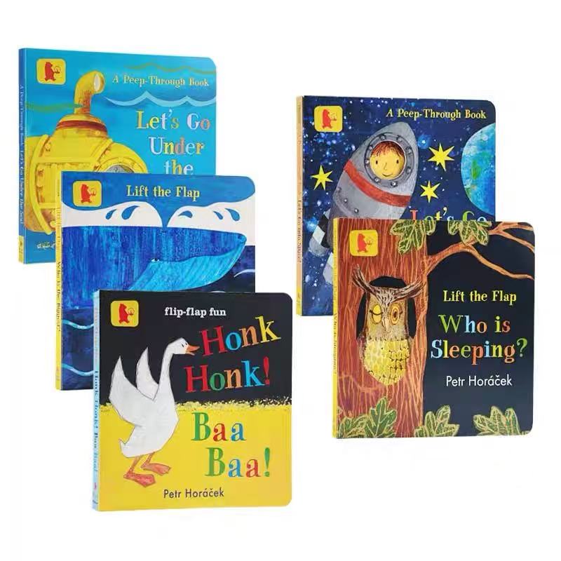 The colorful world of Petr Horacek [5 books SET]