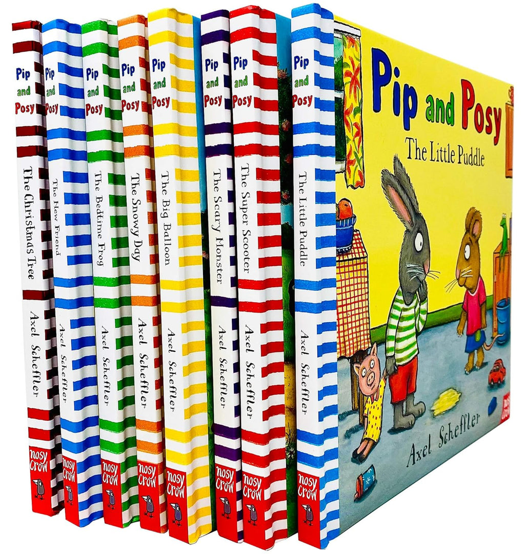 Pip and Posy Collection 8 Books Set by Axel Scheffler