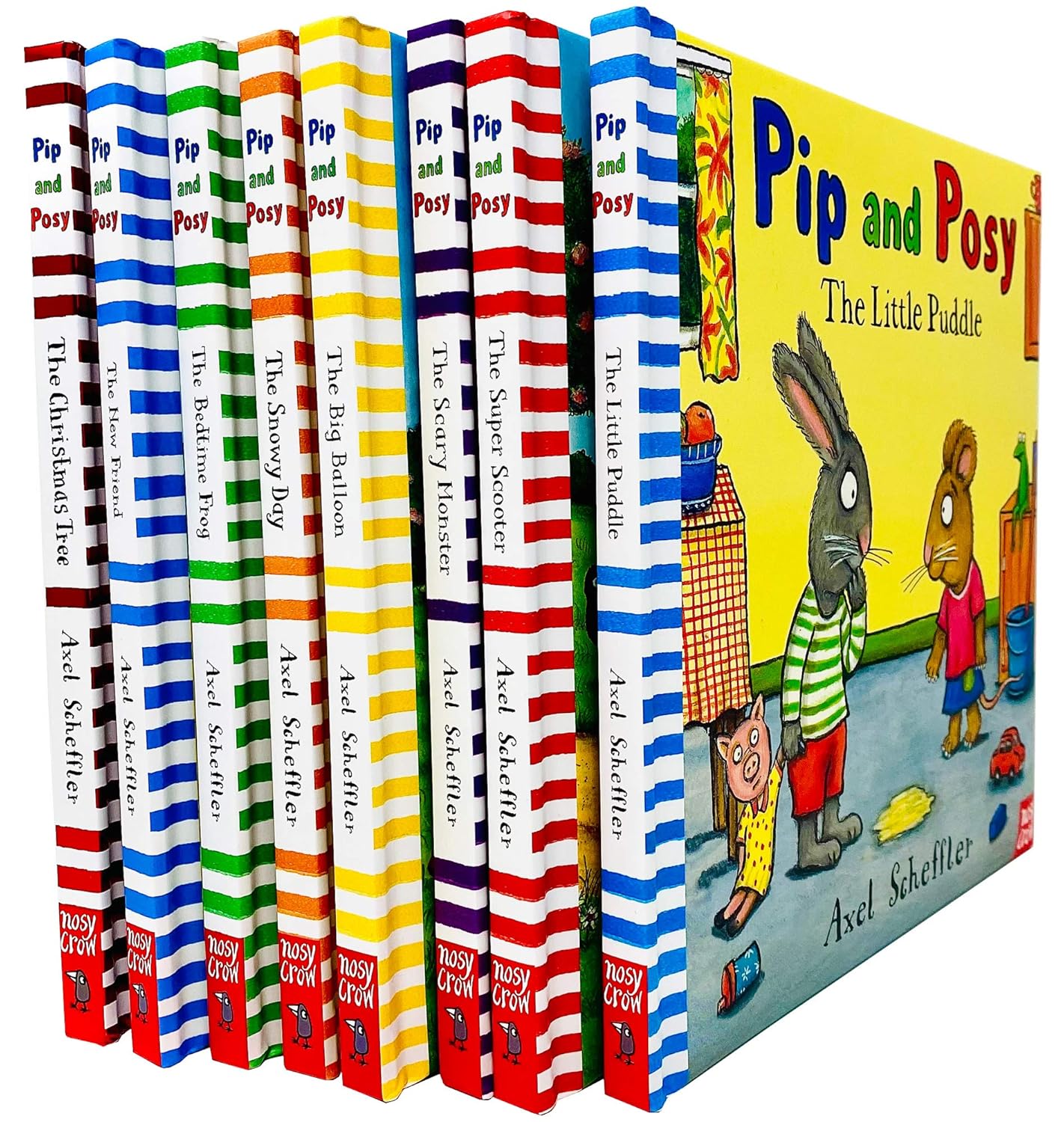 Pip and Posy Collection 8 Books Set by Axel Scheffler
