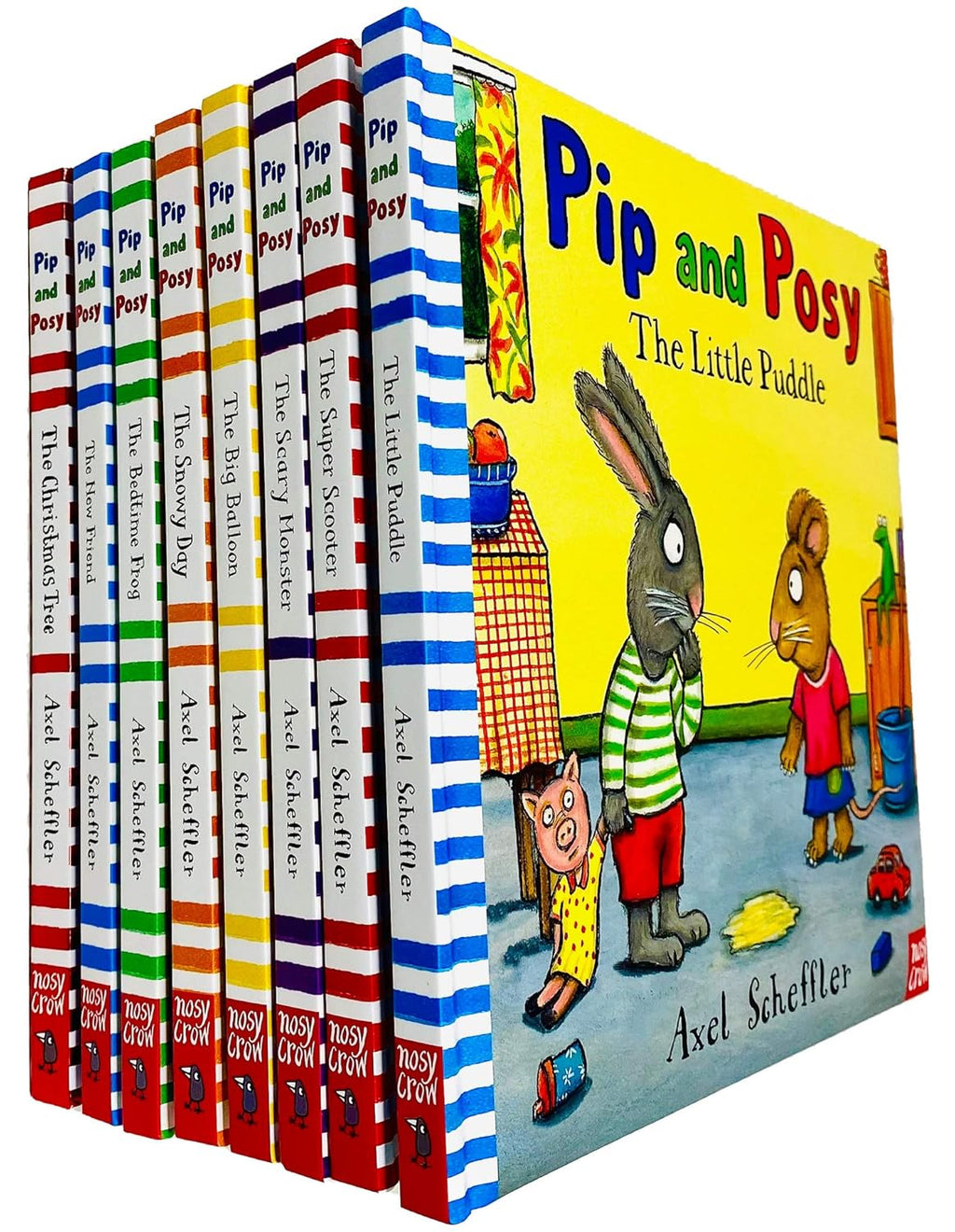Pip and Posy Collection 8 Books Set by Axel Scheffler