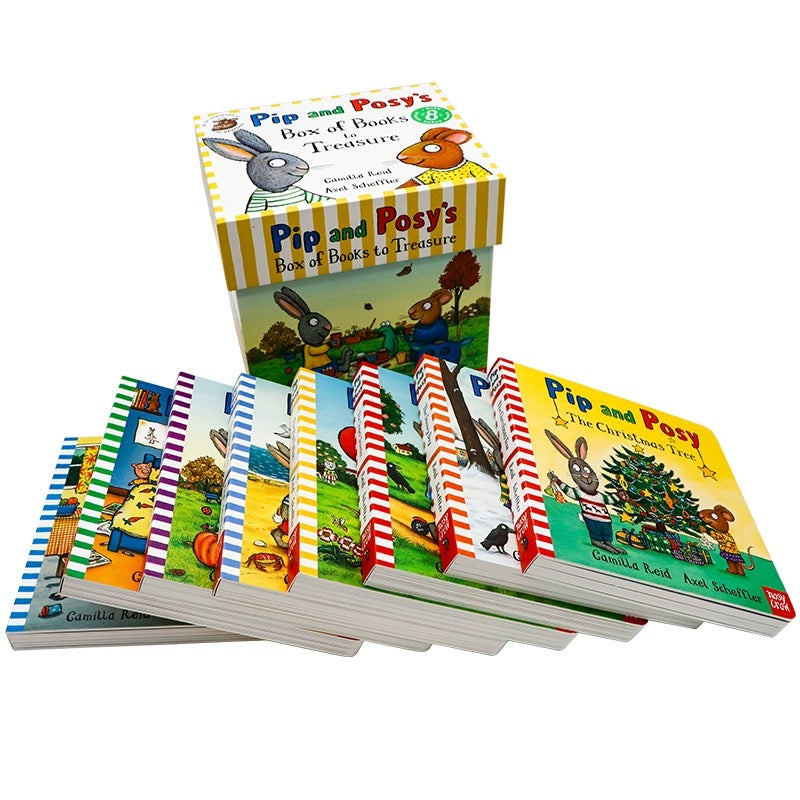 Pip and Posy Collection 8 Books Set by Axel Scheffler