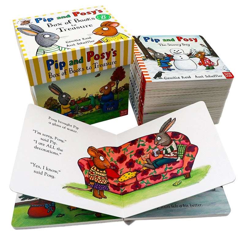 Pip and Posy Collection 8 Books Set by Axel Scheffler