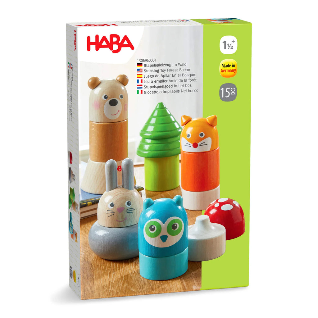 HABA Forest Animals Wooden Stacking Toy
