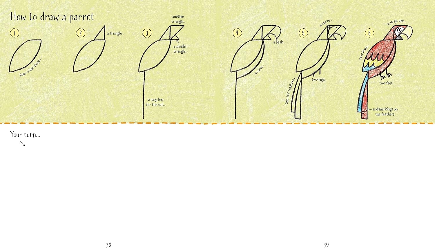 Usborne stepbystep drawing Animals