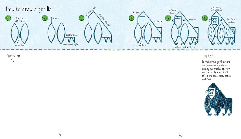 Usborne stepbystep drawing Animals