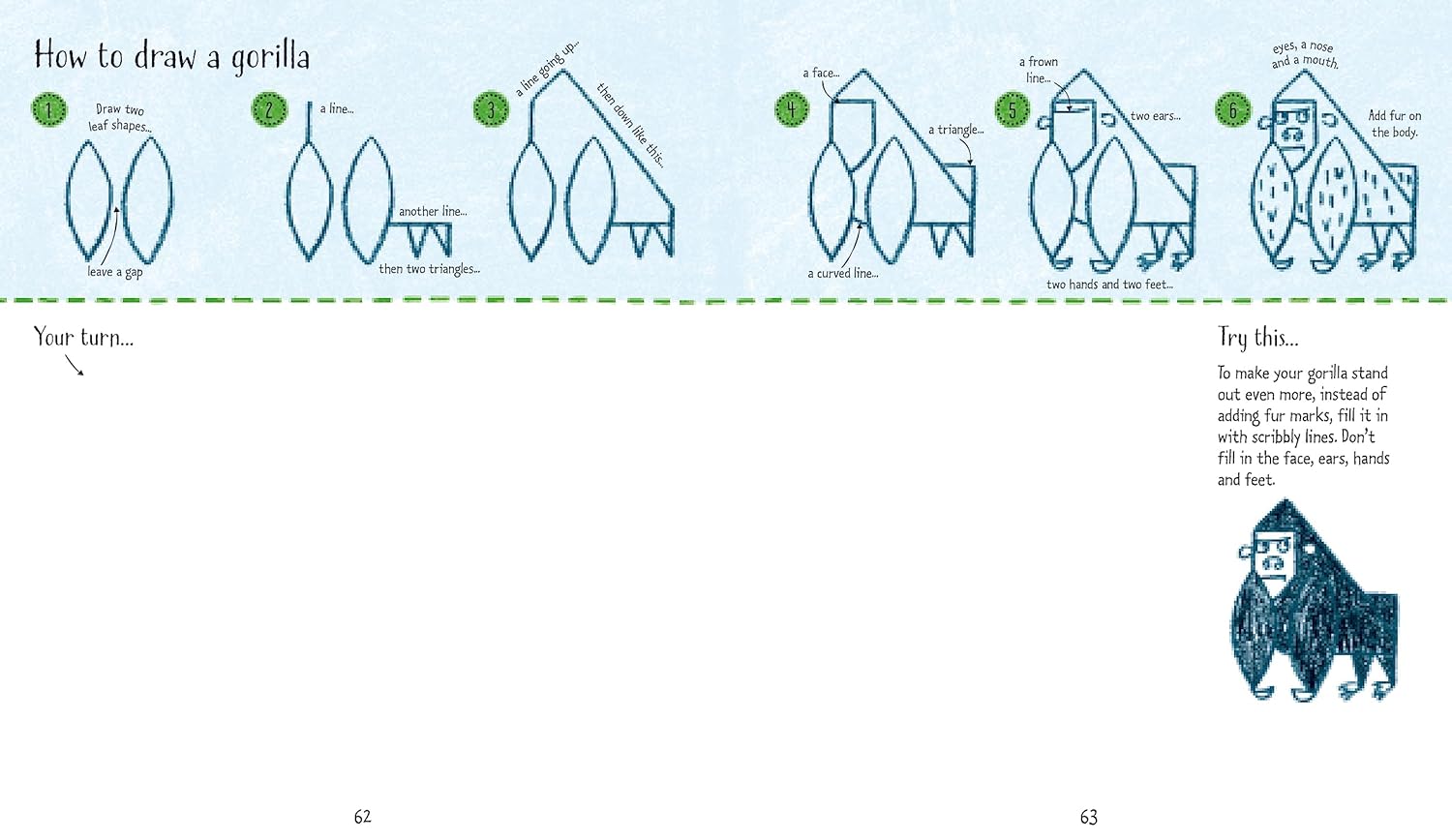 Usborne stepbystep drawing Animals