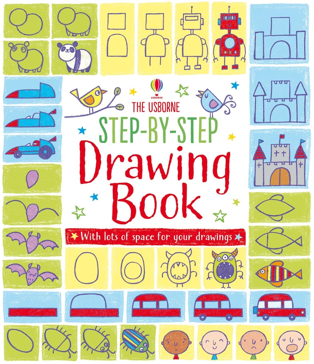 Usborne stepbystep drawing book