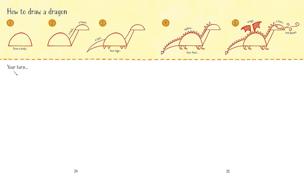 Usborne stepbystep drawing book