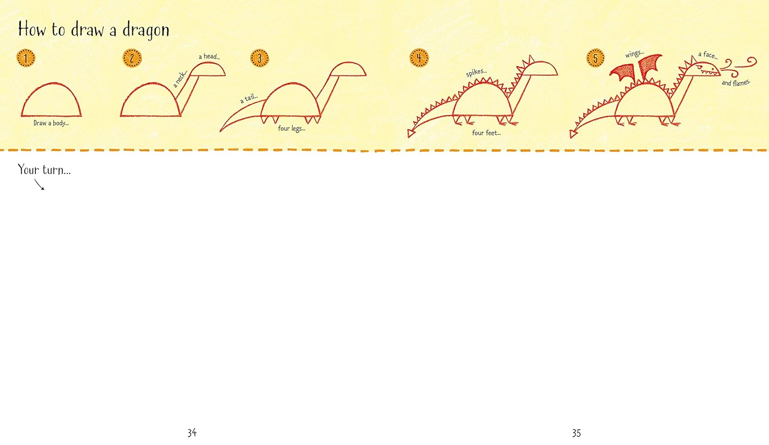 Usborne stepbystep drawing book