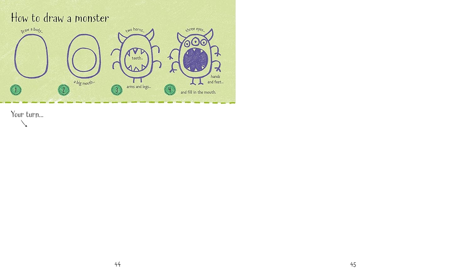Usborne stepbystep drawing book