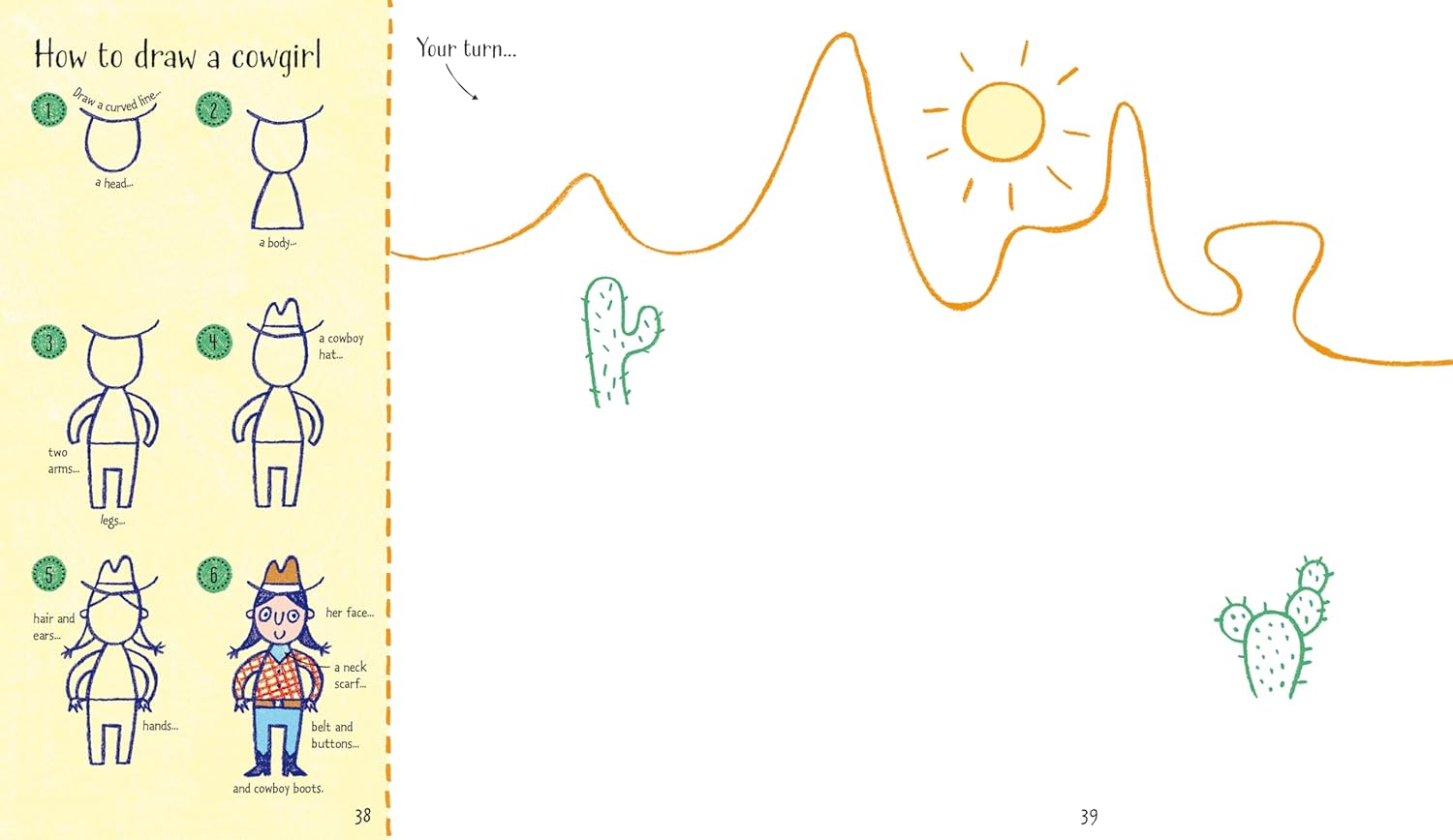 Usborne stepbystep drawing People