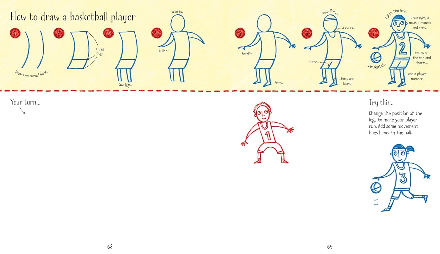 Usborne stepbystep drawing People
